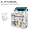 Lil’ Jumbl Large Wooden Dollhouse, 3 Story Doll House with Furniture, Stairs & Accessories - 4 of 4