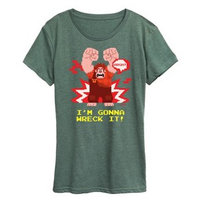 Women's - Disney - I'm Gonna Wreck It Short Sleeve Graphic T-Shirt - 1 of 4