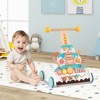 Infans Wooden Baby Walker Ice Cream Cart Toy with Sweet Accessories & Smooth Wheels - 3 of 4