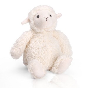 LotFancy Lamb Stuffed Animal, 12 in Lamb Plush Toys for Kids, White - 1 of 4