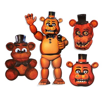 Forum Novelties Five Nights At Freddy's Freddy 4-Piece Cutouts