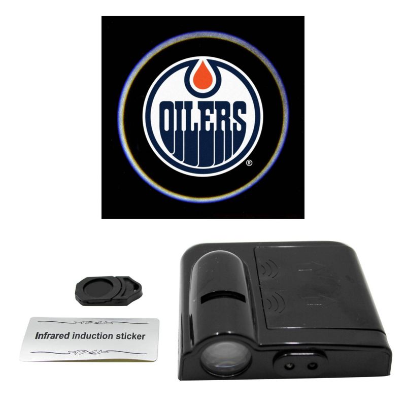 NHL Edmonton Oilers LED Car Door Light, 2 of 3