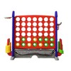 JUJABU 4-to-Score Giant Game Set with Mesh Bag, Jumbo Connect 4, Basketball Hoop, Ring Toss & Golf with Adjustable Height for Indoor/Outdoor - 4 of 4