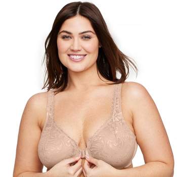 Glamorise Womens MagicLift Natural Shape Support Wirefree Bra 1010 Café 50DD