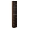 NicBex Bookcases for Living Room 8-Tier Bookshelf Storage Cabinet with Adjustable Shelves Multi-functional Double-decker Bookcase for Home Office - 3 of 4