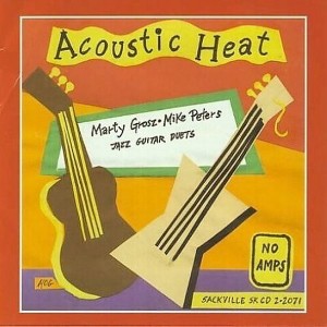 Marty Grosz - Acoustic Heat: Jazz Guitar Duets (CD) - 1 of 1