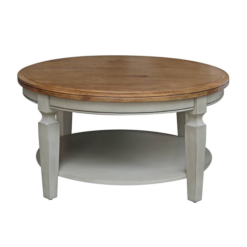 Vista Round Coffee Table - International Concepts, 3 of 9