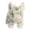 Aurora Medium Spotted Pig Eco Nation Eco-Friendly Stuffed Animal White 10" - 4 of 4