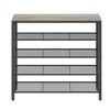 Shoe Rack, 5-Tier Shoe Storage Organizer with 4 Metal Mesh Shelves£¬Entryway large shoe rack - 2 of 4