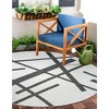Unique Loom Outdoor Modern Mikado Geometric Woven Area Rug - 4 of 4