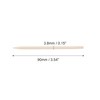 Unique Bargains Manicure Nail Groove Cleaning Stick 3.54"x0.15" Wood Color 100pcs - 4 of 4