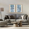 Stupell Industries Contrasting Linear Dashes 2pc Floating Frame Art Set - 2 of 4