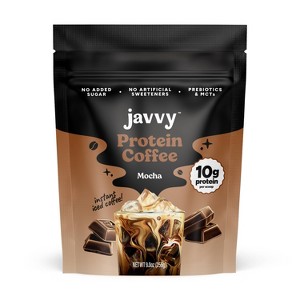 Javvy Mocha Protein Instant Iced Coffee - 9oz : Target