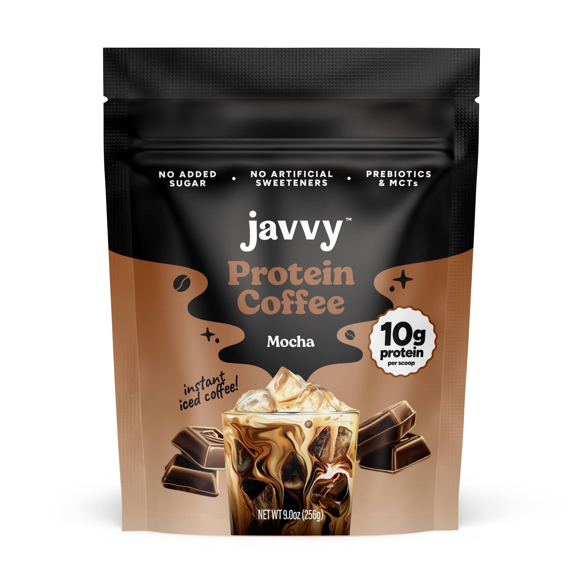 Javvy Mocha Protein Instant Iced Coffee - 9oz
