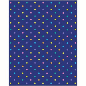 Crayola Polka Dot Blue Area Rug By Well Woven - 1 of 4