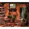 Gulches Modern Framed Print, "The Old Spring House," Black Frame, Ready to Hang - 3 of 4