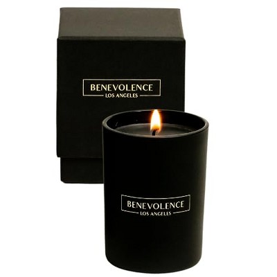 Benevolence LA  Black Wax  Scented Candle