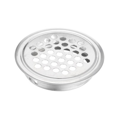 Unique Bargains Stainless Steel Flat Mouth Anti Blocking Outdoor Kitchen Drain Cover