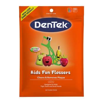 DenTek Kids Fun Flossers Floss Picks for Kids - 90ct