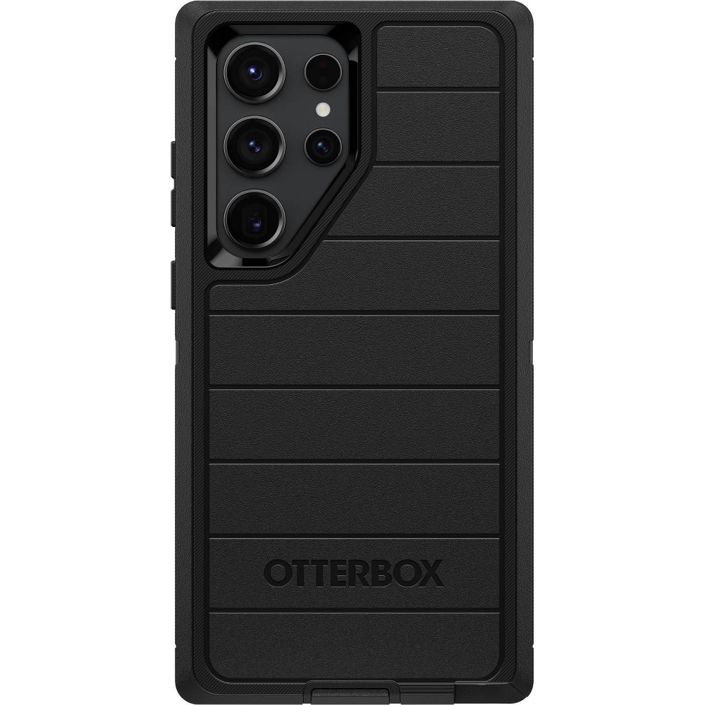 Photos - Case OtterBox Samsung Galaxy S23 Ultra Defender Pro Series  - Ribbed Black 