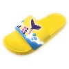 JEFFRICO Girls Comfort Sandals Kids Slip On Lightweight EVA Water Shower Pool Beach Sandals Slides - 3 of 4