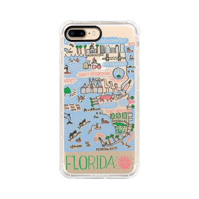 OTM Essentials Apple iPhone 8 Plus/iPhone 7 Plus Tough Edge Travel Clear Case