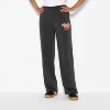 Women's Cars Wide Leg Fleece Graphic Pants - Black - 2 of 3