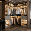 Aheaplus 117.8" Closet System with Wood Drawers, Shoe Racks, Hanging Rods - 3 of 4