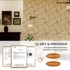 UNISOAR Wood Acoustic Wall Panels-Self-Adhesive 3D Wood Slat Wall Panel-Sound Absorbing Panels for Noise Reducing-Feature Wall Decor for Home & Office - 4 of 4