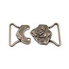 Dritz Fashion Buckle with Rose Design for 1-1/2" Straps Antique Silver - 3 of 4