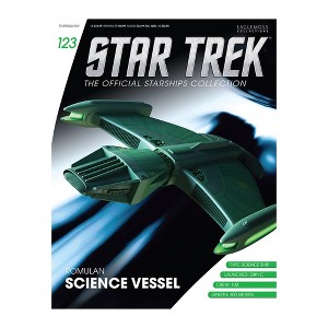 Eaglemoss Collections Star Trek Starships Romulan Science Magazine - 1 of 3