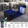 HOMMPA LED Contemporary Coffee Table – Stylish and Refined for the Modern Space - 2 of 4
