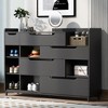 Bella Depot 57.1''W Cabinet for Entryway with Drawers and Shelves - 3 of 4
