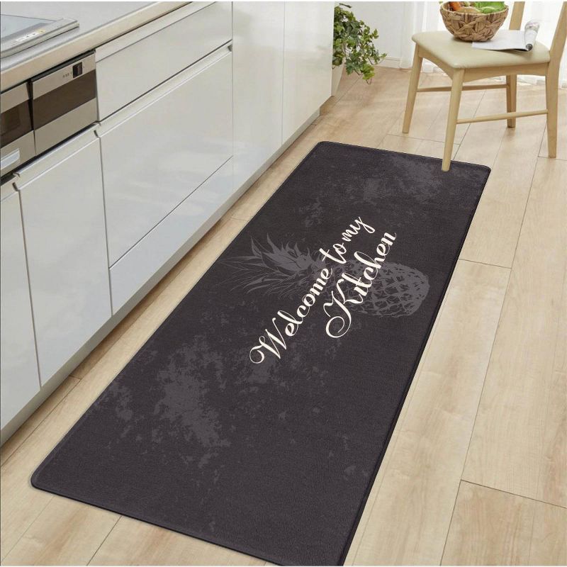 World Rug Gallery Welcome Kitchen Anti Fatigue Standing Mat, 5 of 11