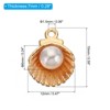Unique Bargains Beautiful Designer DIY Jewelry Making Pearl Shel Pendants 50 Pcs - 2 of 4