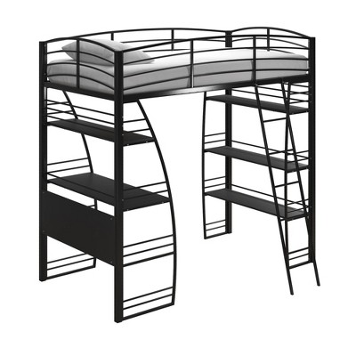 target bunk beds with desk