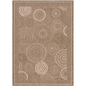Courtyard CY1906 UV & Stain Resistant Non-Shedding Power Loomed Indoor/Outdoor Rugs - Safavieh - 1 of 4