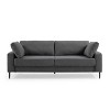 MINIMORE Modern Style 84.3"W Etta 3Seater Mid-Century Modern Design Sofa - 3 of 4