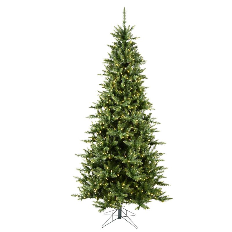 Vickerman Camdon Fir Slim Artificial Christmas Tree, 1 of 6