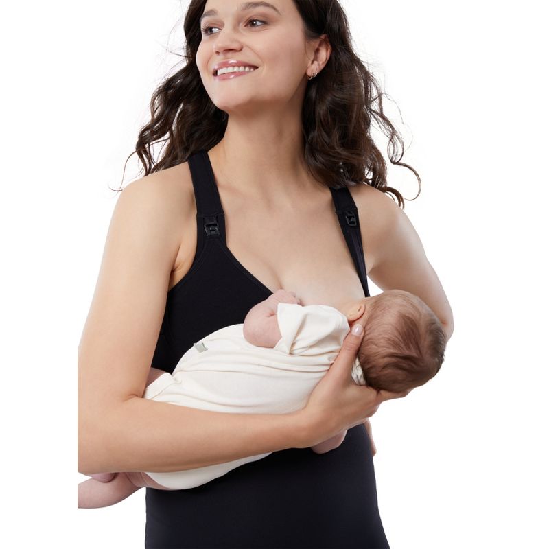 Ingrid & Isabel Maternity Seamless Nursing Sports Bra Bundle 2 Pack, 6 of 7