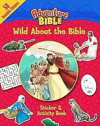 Wild about the Bible Sticker and Activity Book - (Adventure Bible) by  Zondervan (Paperback)