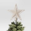 Christmas Lit Auto Rotating Star Tree Topper 5 Point Gold - Wondershop™ - 3 of 4