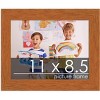 PosterPalooza | Photo Size Slim Profile Brown Frame - UV Acrylic, Foam Board Backing, Hanging Hardware - 2 of 4