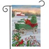 Briarwood Lane Winter Garden Flag 12x18 For Outdoor Winter Wagon Christmas For Christmas Garden Flag Flags For Outside - 2 of 4