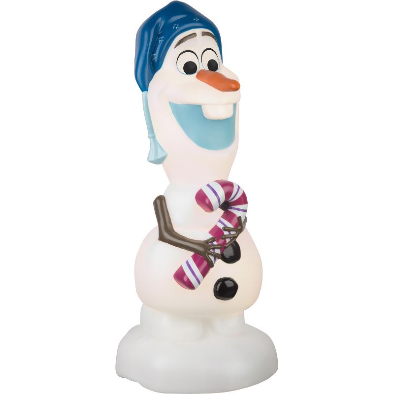 Gemmy Lighted Blow Mold Outdoor Decor Olaf Disney, White, 1 of 3