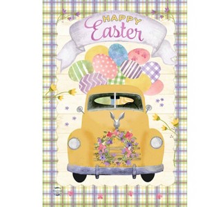Briarwood Lane House Flag 40x28 For Outdoor Happy Easter Pickup For Easter House Flag - 1 of 4