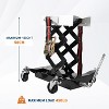 Acekool 450 lb Low Profile Transmission Jack,7-23"Adjustable Hydraulic Auto Lift,360°Swivel Wheels, Safety Straps,Vehicle Repair Tool - 2 of 4