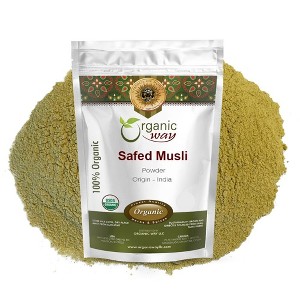 Organic Safed Musli Powder 1 Lbs - 1 of 3