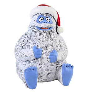Roman 8.5 Inch Bumble Pudgy Pals Christmas Figurine , Lightweight Christmas Decor Rudolph Red Nose Reindeer (1PC) - 1 of 4