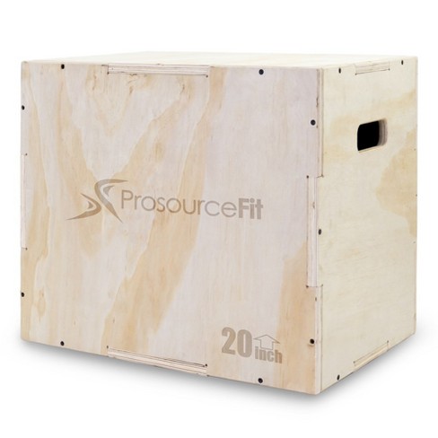 Synergee 3 In 1 Wood Plyometric Box For Jump Training And Conditioning